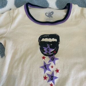 olivia rodrigo guts ringer baby tee merch, size small